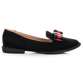 Best Shoes Herrer med en bue sort