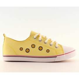 Gule kvinders sneakers FG-2767 beige