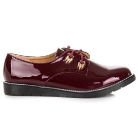 Best Shoes Lakerede lave sko rød