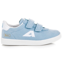 American Club Suede Velvet American Sneakers blå