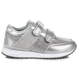 American Club Amerikanske velcro sneakers grå
