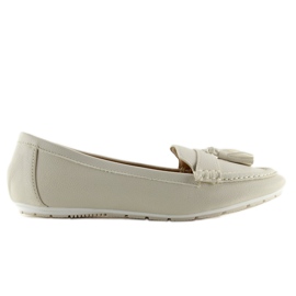 Kvinder beige loafers 3147 Beige