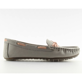 Grå Klassiske loafers til kvinder 3145 Grå