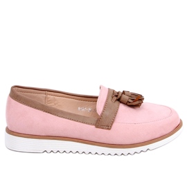 BM Pink Kvinder pink loafers 9167 Pink lyserød