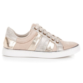 Kylie Bundet mode sneakers brun