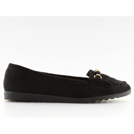 Sorte Dame loafers 680-25 BAL-1 sort