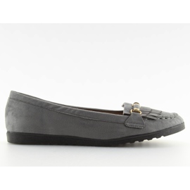 Grå Dame loafers 680-25 BAL-1 grå