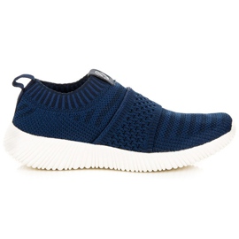 Kylie Slip-on tekstil sneakers blå