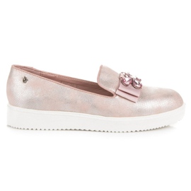 Vices Pink brogues laster lyserød