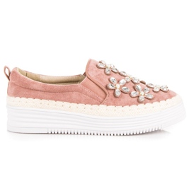 Espadriller på VICES-platformen lyserød