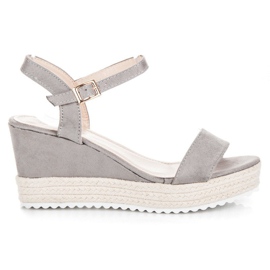 Seastar Wedge espadrilles sandaler grå