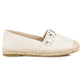 Coura Beige espadriller gul