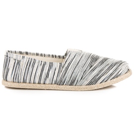 Ribbede espadriller sort