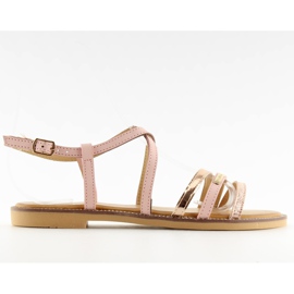 Pink damesandaler S57 Pink lyserød