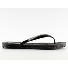 Sort CK40P Sort gummiflip-flops