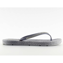Grå CK40P Grå gummiflip-flops