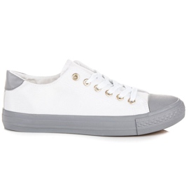 Coura Sneakers med bånd til kvinder hvid