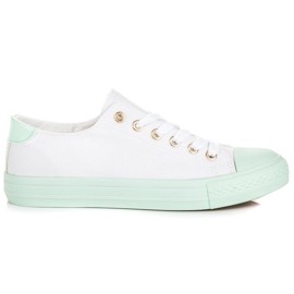 Coura Sneakers med bånd til kvinder hvid