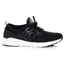 Ax Boxing Slip-on materiale sko sort