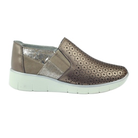 Filippo Læder Sports Slip On brun flerfarvet