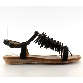 Sandaler i indisk stil k1626301 Negro sort