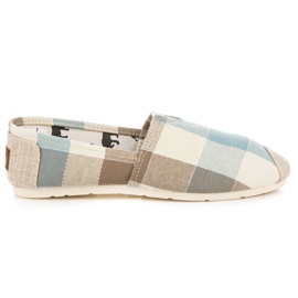 L. Day Komfortable ternet espadriller flerfarvet