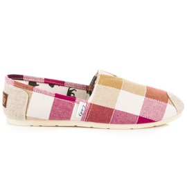 L. Day Komfortable ternet espadriller flerfarvet
