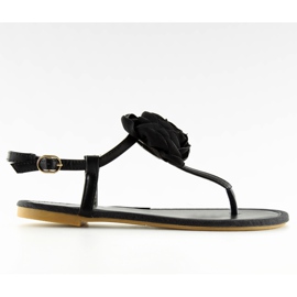 Flip-flops med sort T314P Black
