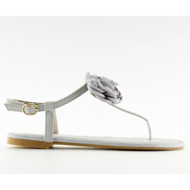 Sandaler flip-flops med grå T314P Grå