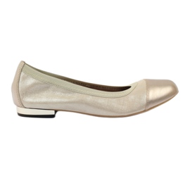 Dame ballerinaer elastisk Gamis 1402 guld gylden