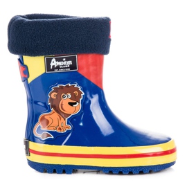 American Club Galoshes Med American Warming blå