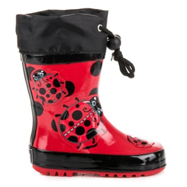 American Club Galoshes American Biedronka rød