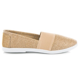 MCKEYLOR Gold Slip-in Sneakers gylden