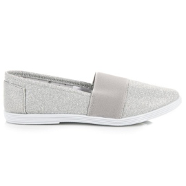 Sølv slip-on mckeylor sneakers grå