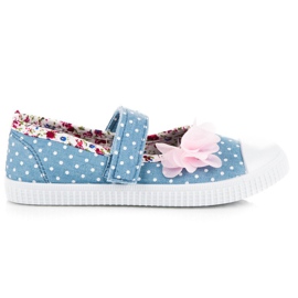Velcro sneakers MCKEYLOR blå