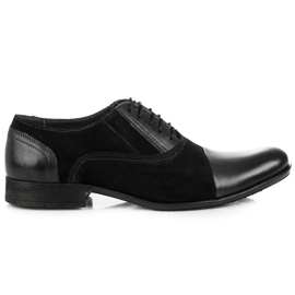 Wolski Sort læder oxfords