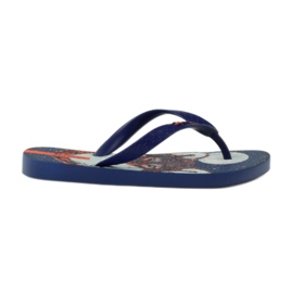 Ipanema børns flip -flops med en ulv marineblå