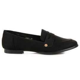 Sweet Shoes Sorte slip-on loafers