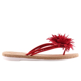 Røde flip-flops CK32P røde