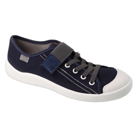 Befado Børns sneakers med velcro 251Q047 Navy Blue blå