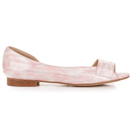 Flade vinceza sandaler lyserød
