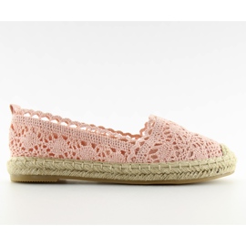Pink blonde espadriller BB11 Pink lyserød