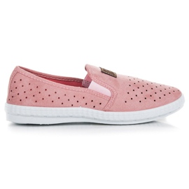 Mckeylor Openwork sneakers lyserød