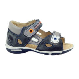 Sandaler med velcro Bartuś 119 mørkegrå