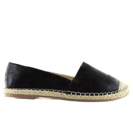 Sorte espadriller til kvinder LT23K-1 sorte