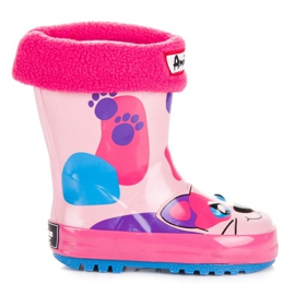 American Club Pink Galoshes With American Kitten lyserød