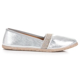 Sølv mckeylor espadriller grå