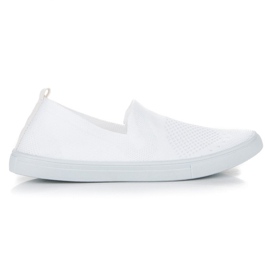 Mckeylor slip-on sneakers i tekstil hvid
