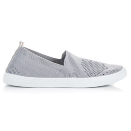 Mckeylor slip-on sneakers i tekstil grå