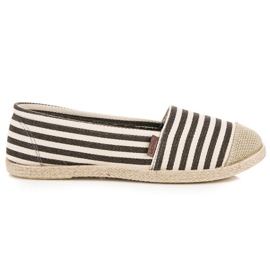 McKey Ribbede espadriller brun flerfarvet